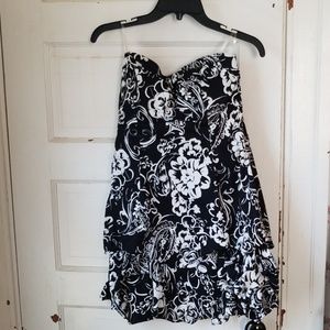 Strapless dress Size 5